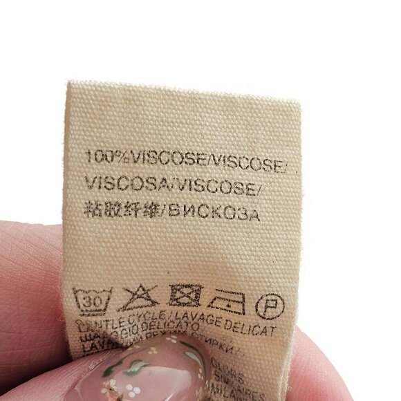 Suncoo Light Beige Blue Orange Striped Pants Sz T0 XS - Picture 6 of 7